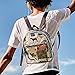 Victoria's Secret PINK Mini Backpack Clear Sparkly Glitter Glow