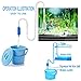 ONESWI Aquarium Cleaner – Aquarium Siphon Vacuum,Fish Tank Gravel Sand Controller with Nozzle for Small Fish Tanks Water Changing Sand Cleanerthumb 2