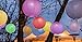 Paxcoo 12 Pack Paper Lanterns with Assorted Colors and Sizes