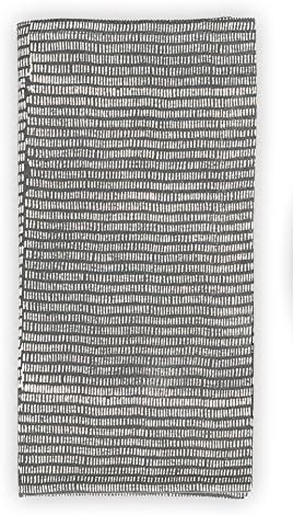 Set of 4 Handmade Organic Cloth Table Napkins (Alice Stripes Storm)