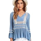 HANYI Women Summer Casual Loose Blouse Casual Tank Tops