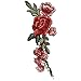 2PC Roses Floral Collar Sew Patch DIY Embroidered Sew Iron on Patch Applique Badge Chinese Style by Perman (11.0
