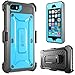 SUPCASE Unicorn Beetle Pro Series Phone Case for iPhone 5SE, with Built-in Screen Protector Full-Body Rugged Holster Case for Apple iPhone 5SE (Blue)