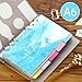 Chris-Wang Elegant Colorful Fresh Style Category Page Day Planner Divider Index Page Tab Cards Notebook Accessories, Match for A6 6-Holes Ring Binders/School Stationery, 5 Sheets/Set