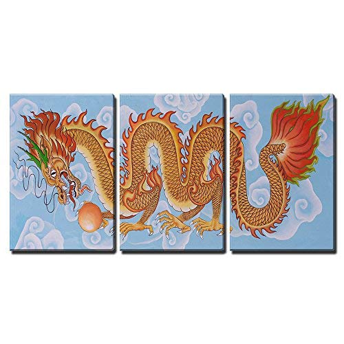 Traditional Chinese Painting x3 Panels
