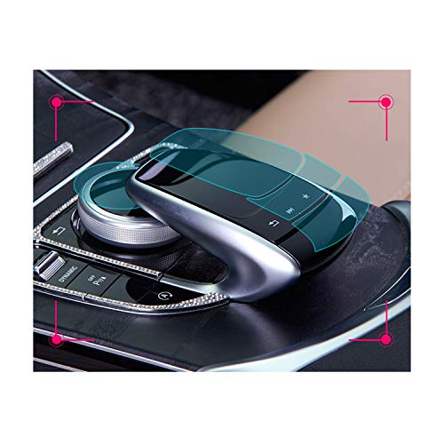 [Pack of 2] Navigation Touch Controller PET Film for Mercedes Benz COMAND Touchpad, Touch Screen Sensitive Protector Invisible Ultra HD Clear Film Anti Scratch Skin Guard - Thumbnail 3
