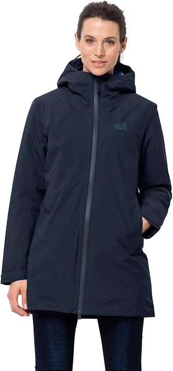 jack wolfskin waterproof coat womens