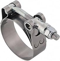 8 to 8.31 Inch Hose, 3/4 Inch Wide, T-Bolt Hose Clamp PART NO. 61586632