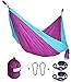 Cutequeen stell Stand with Hammock and 2pcs 16+1 Loops Tree Straps