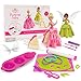 Real Cooking Princess Cakes Deluxe Baking Set - 22 Pc. Kit Includes Cake Mix, Fondant, and Sprinkles