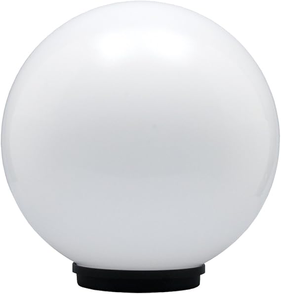 Elco Custom Modular Outdoor Garden Globe Light 300mm White Globe