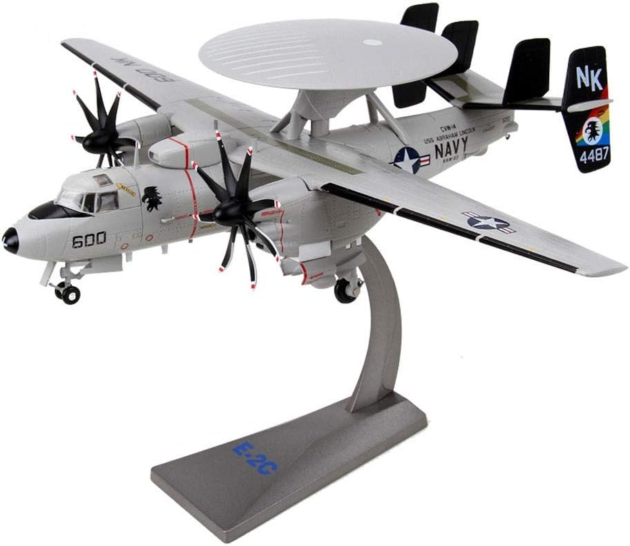 Gn shop Aircraft Model Kit, E-2c Hawkeye Early Warning Aircraft 1:72 Aircraft Carrier Carrier Air Force Arrangement