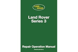 Land Rover Series 3 WSM: Repair Operation Manual