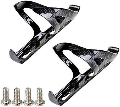 Emgreat Carbon Fiber Water Bottle Cage Holder for Bike Bicycle, Only 22g/0.78OZ