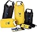 Bago Dry Bags - SEE-THROUGH Window Waterproof. Plus Phone Dry Bag, Adjustable Shoulder Strap. Fits in your Backpack Duffle Sack. Lightweight & Heavy Duty (10L 5L B/Y)