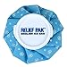 Relief Pak English-Style Ice Bag / Pack Cold Therapy to Reduce Swelling, Decrease Pain and Offer Cold Compression Relief from Bruises, Migraines, Aches, Swellings, Headaches and Fever, 6