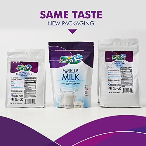 DairySky Lactose Free Milk Powder Free Non GMO Fat Free for Baking