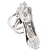 AWINEY High Heels Keychain Rhinestone Crystal Lady's Shoe Decoration Chain Handbag Charm