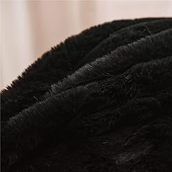Holawakaka Standard Faux Fur Bed Rest Pillow with