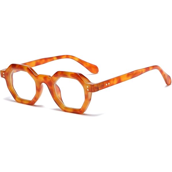 Gafas De Sol Con Forma De Corazón - Pack De 10 Unidades, Sin Montura, Color Naranja Transparente, Para Fiestas Y Disfraces