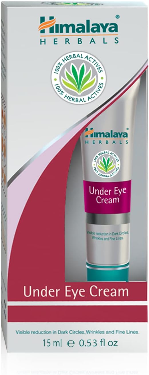Himalaya Herbal Under Eye Cream for Dark Circles Wrinkles 15ml All Skin Types