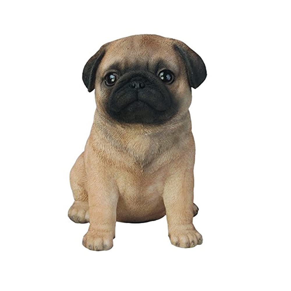 Hi Line Sitting Pug Puppy Figurine