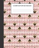 Composition Notebook: Insect Ephemera Bugs Floral College Ruled Notebook Lined School Journal