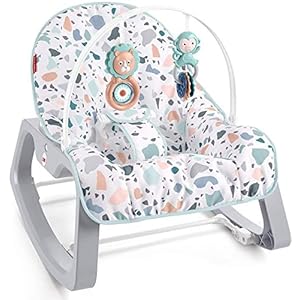 Fisher-Price Sanrio Baby Infant-to-Toddler Rocker, adjustable baby seat with toys for soothing or playtime from infant…