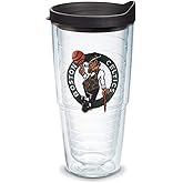 Tervis Made in USA Double Walled NBA Boston Celtics Insulated Tumbler Cup Keeps Drinks Cold & Hot, 24oz, Primary Logo