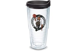 Tervis Made in USA Double Walled NBA Boston Celtics Insulated Tumbler Cup Keeps Drinks Cold & Hot, 24oz, Primary Logo