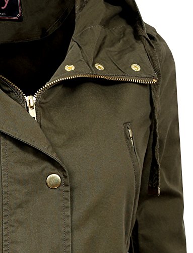 J. LOVNY Women's Versatile Military Anorak Jacket