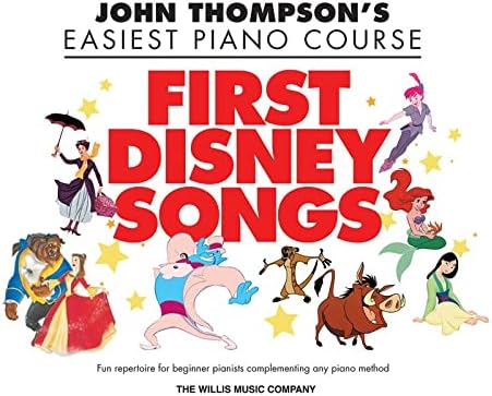 Thompson John Easiest Piano Course First Disney Songs Easy Pf Bk (John Thompson's Easiest Piano Course): John Thompson's Easiest Piano Course - 8 Disney Solos