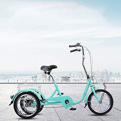 OFFA 16 Inch Adult Tricycles 3 Wheel Bike, Three Wheel Bike Cruiser