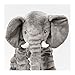 Huggable Soft Elephant, 22 Inch, Grey Stuffed Animal Plush