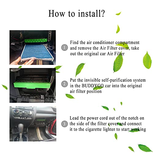 [Reusable] Premium Cabin Air Filter, AYBE Electric Air Filter, High Performance Washable Replacement Cabin Air Filter, in Cabin Air Filter Suitable for Most Car Models