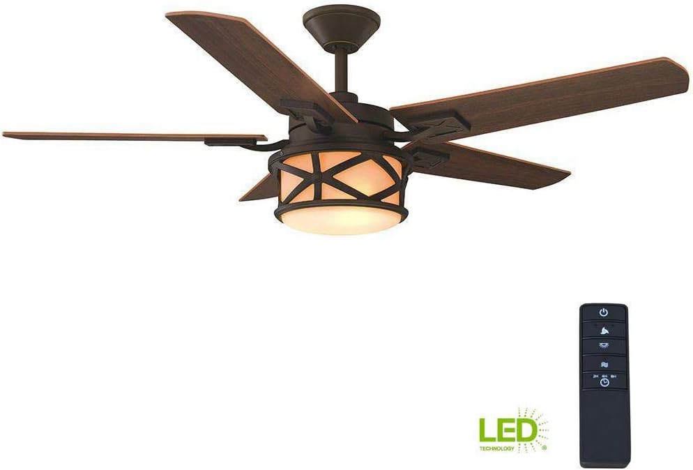 Copley 52 In Indoor Outdoor Oil Rubbed Bronze Ceiling Fan