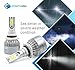 Syneticusa 9005+9006 Combo LED High/Low Beam Headlight Conversion Kit Light Bulbs 200W 20000LM 6000K White