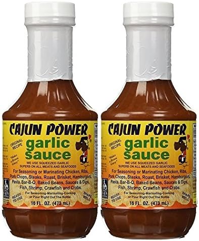 Geek Smart Garlic Sauce Original Recipe, 16 Oz (Pack of 2).