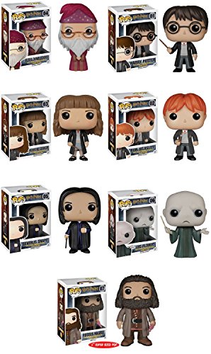 Funko pops! complete set of 7 ~ harry potter voldemort …
