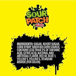 SOUR PATCH KIDS Purple Grape Soft & Chewy Candy, 5
