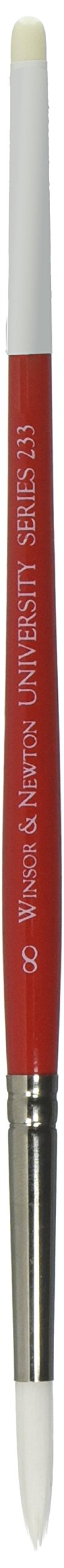 Winsor & Newton 5423008 University Artist Round Brush No. 8 for Oil Paint, Acrylic Paint and Watercolour Paint