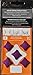 BibUp Magnetic RaceBib Fixing System (Viola Glitter)