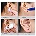 Disposable Sterile Ear Nose Piercing Kit Tool Stud Safety Portable Ear Piercing Kit (Silver White)