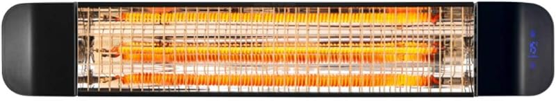 Devola DVPH2000B Electric Infrared Patio Heater 2000W WiFi IP65
