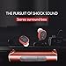 Diglot True Wireless Earbuds Bluetooth4.2 IPX7 Waterproof Best Passionate Sport Wireless Headsets with Stereo Noise Cancelling Anti-sweat Earbuds for Gym Running Charging Case for iPhone&Android (Red)