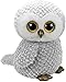 Ty 36840 Owlette - Glitter Eye Pink Owl White 42 cm - Superb All Round Hanger - Great, Glub Sliding Beanie Boo's