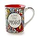 Our Name is Mud “Love You More” Cuppa Doodle Stoneware Mug, 16 oz.