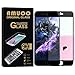 Amuoc HD Ballistic Glass Screen Protector for iPhone 6/6S, 2 Pack,Black