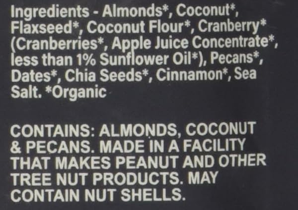 WELLA ORGANIC CRANBERRY PECAN GRAIN-FREE CEREAL SINGLE, 1.6 OZ