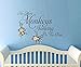 No More Monkeys Jumping On the Bed Wall Decals Vinyl Wall Sticker Nursery Baby Kids Room Wall Decor